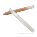 Customization gradient lip gloss tubes frosted brown
